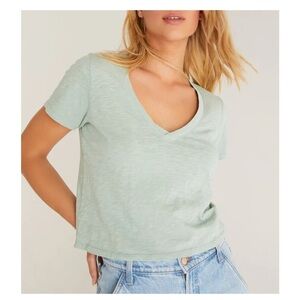 Z Supply Jaelyn Tee in Jadeite XS
